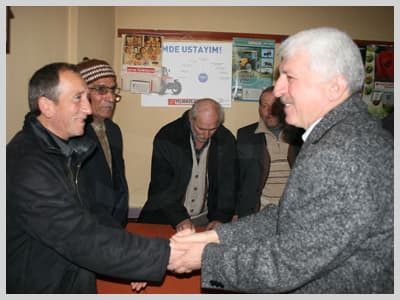Başkan, Evi Yanan Aileye Yardım Elini Uzattı