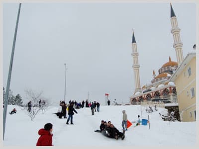 Adapazarı'ndan Kar Manzaraları
