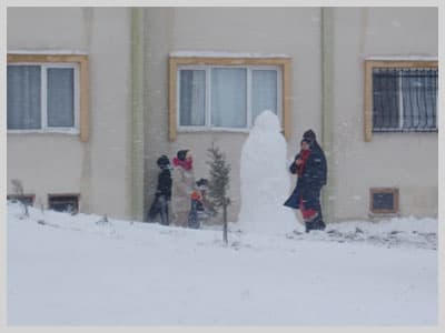 Adapazarı'ndan Kar Manzaraları