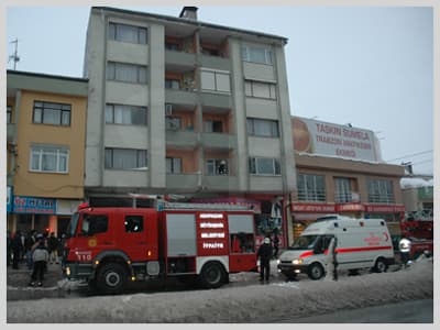 Yangın Sinir Krizi Geçirtti