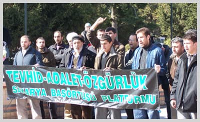 128. Başörtüsü Eylemi