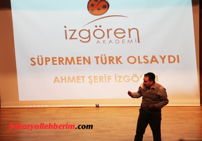 Ahmet Şerif İzgören Sakarya'daydı