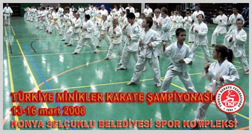 Karate Şampiyonası Konya'da 