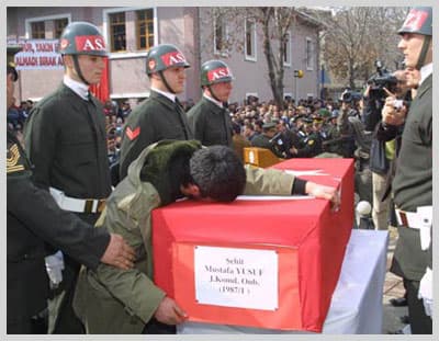 Şehitlerimiz Son Yolculuğunda...