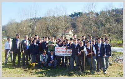 Küresel Isınmaya Karşı Fidan Diktiler