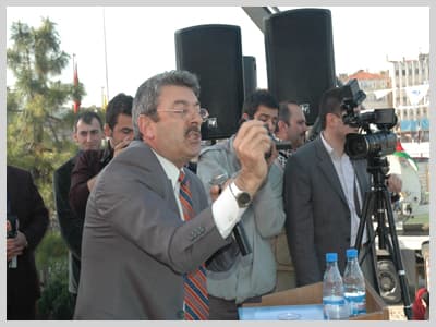 Sakarya'da Filistin'e Destek Mitingi Yapıldı