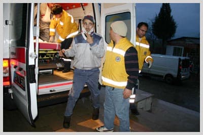 Fabrika Servisi Kaza Yaptı: 7 Yaralı