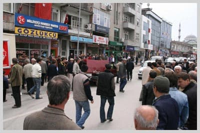 Akyazı'da Kaza