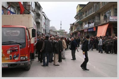Akyazı'da Kaza