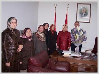 AK Partili Bayanlardan Emniyete Ziyaret