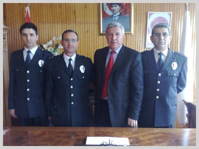 Emniyet'ten Başkan Özcan&#8217;a Ziyaret