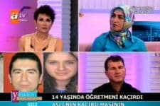 <font face="arial,helvetica,sans-serif" size="2"><strong>Toyotasa Hastanesi &ouml;n&uuml;nden &ouml;ğretmenin ve yanındaki 2 kişi ile birlikte ka&ccedil;ırdığı 14 yaşındaki Aslı, 53 g&uuml;nd&uuml;r kayıp. 14 yaşındaki lise &ouml;ğrencisi kızın ailesi, Aslı'nın bulunamamasından dolayı son &ccedil;are olarak soluğu Serap Ezg&uuml;'n&uuml;n yanında aldı.</strong><br /><br /></font><font face="arial,helvetica,sans-serif" size="2">Serap Ezg&uuml;, </font><font face="arial,helvetica,sans-serif" size="2"> lise &ouml;ğrencisinin </font><font face="arial,helvetica,sans-serif" size="2">aşk yaşadığı &ouml;ğretmenin ka&ccedil;ırdığı belirtilen olayı ATV'deki Yeniden Başlayalım programında enine boyuna masaya yatırdı. 14 yaşındaki Aslı'nın ka&ccedil;ırılmasıyla ilgili t&uuml;m ayrıntıları g&uuml;nlerdir konuşan Ezg&uuml;, 7 Haziran'daki programında şu detaylara ulaştı:</font><a name="genckız" title="genckız"></a><br /><font face="arial,helvetica,sans-serif" size="2"><br /><br /></font>
