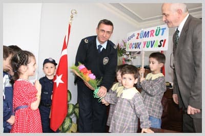 Anaokulu Öğrencilerinden Ziyaret