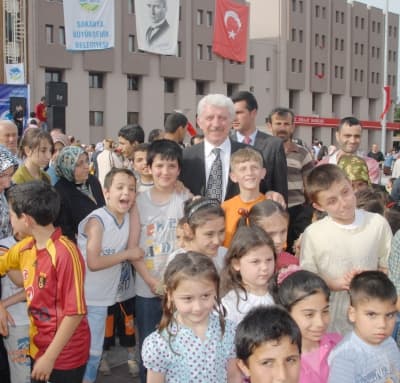 Başkan Duran Çocuklarla Buluştu