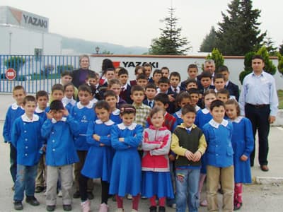 Akyazılı Öğrencilerden Fabrika Gezisi