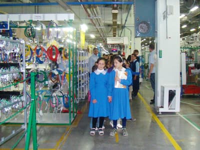 Akyazılı Öğrencilerden Fabrika Gezisi