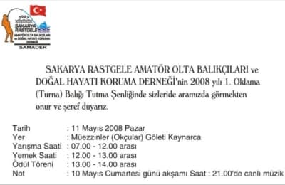 Yarışmaya Davetlisiniz