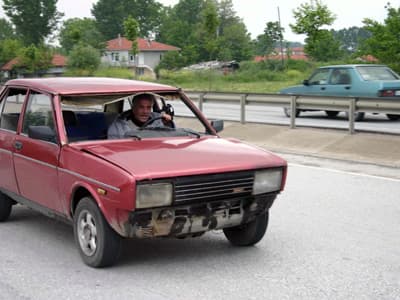 Trafikte İlginç Anlar