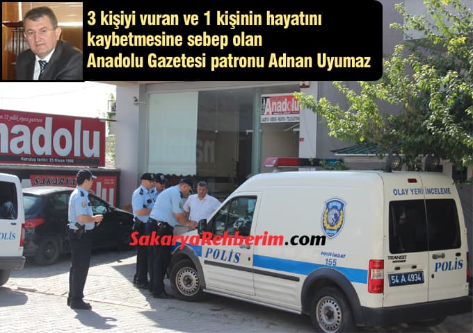 Adnan Uyumaz 3 kişiyi vurdu, 1 ölü!