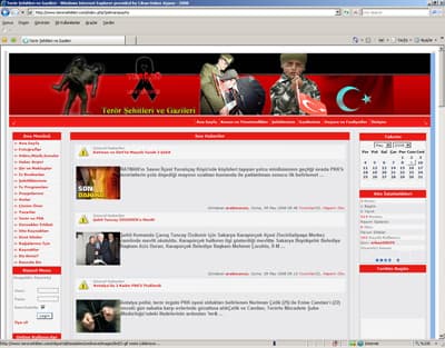 Bir Grup Genç Terör Şehitleri İçin İnternet Sitesi Açtı