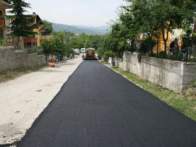 Sapanca'da Asfalt Sevinci