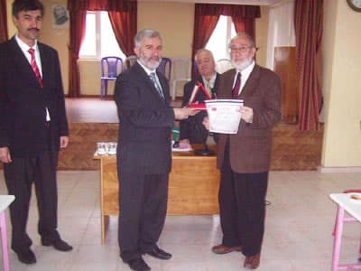 Ferizli'de Merkez Cami İmamı Enver Kılıç Emekli Oldu