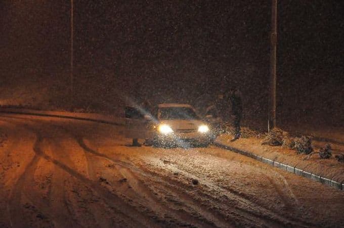 Kar, Yenikent'i bu hale getirdi!