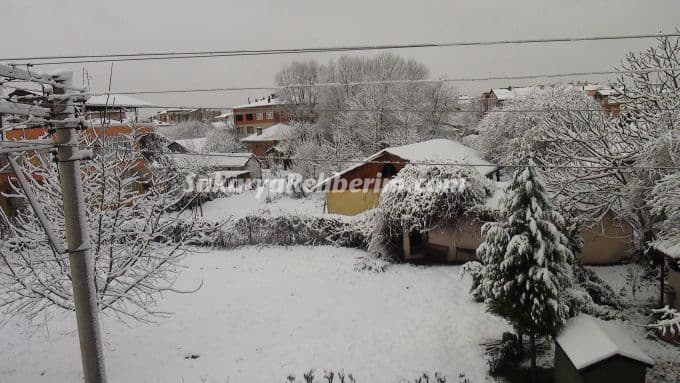 Kar, Yenikent'i bu hale getirdi!