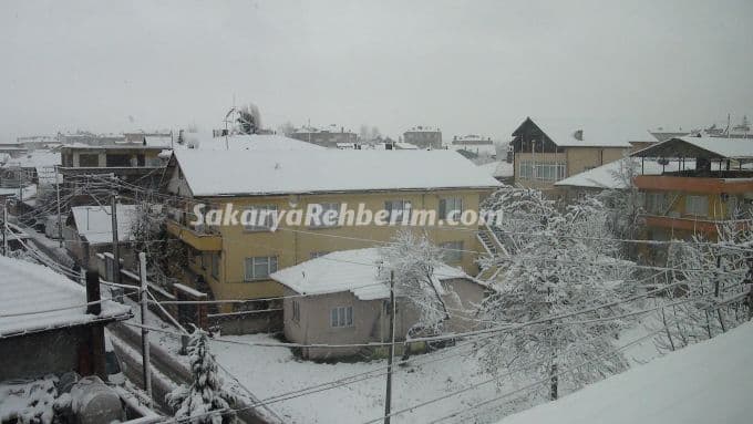 Kar, Yenikent'i bu hale getirdi!
