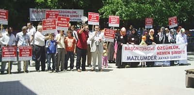 69. Akyazı Başörtüsü Eylemi 