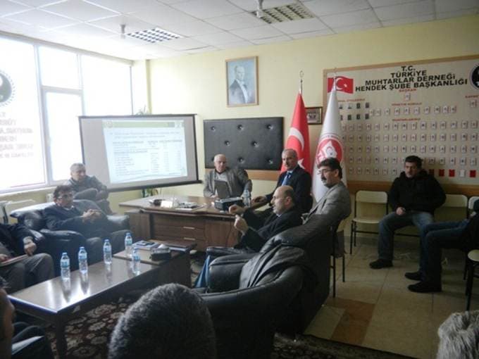 Köy muhtarlarına ORKÖY Kredileri anlatıldı