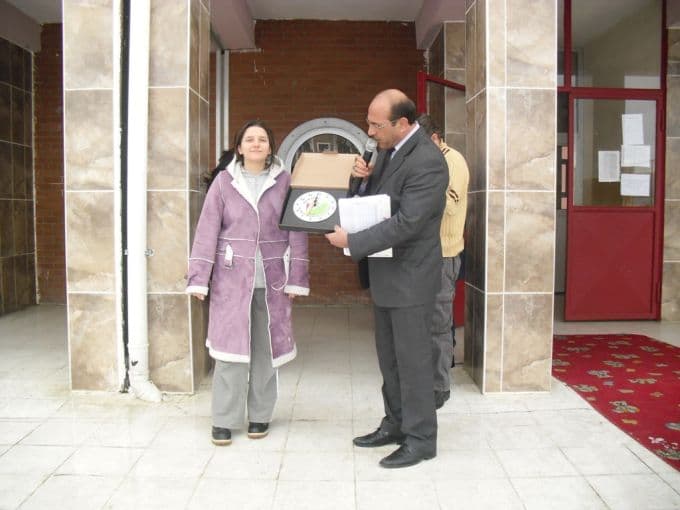 Başarılı öğrencilere ödül