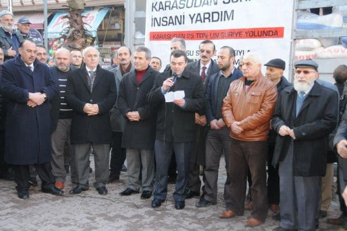 Karasu'dan Suriye'ye insani yardım!