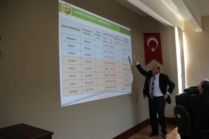 Tescil ve tapu alınmasına yönelik toplantı