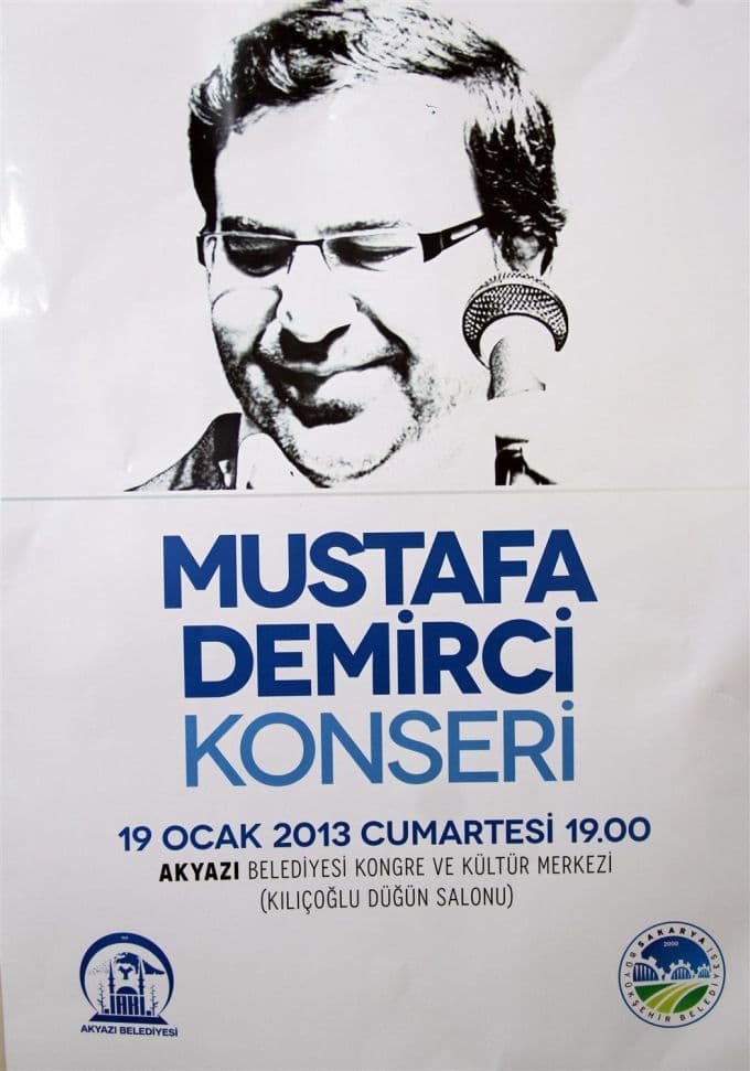 Akyazı'da konser var