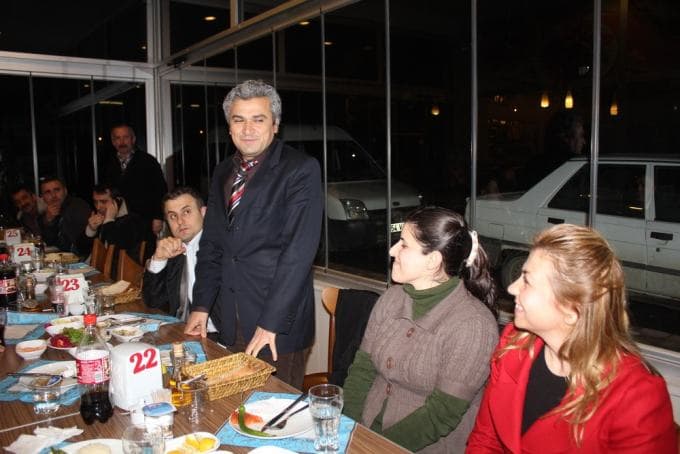 Melek Aydın'a anlamlı veda