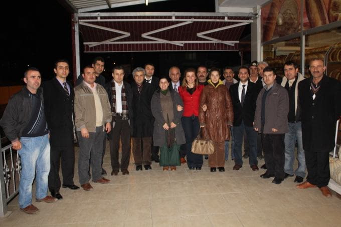 Melek Aydın'a anlamlı veda