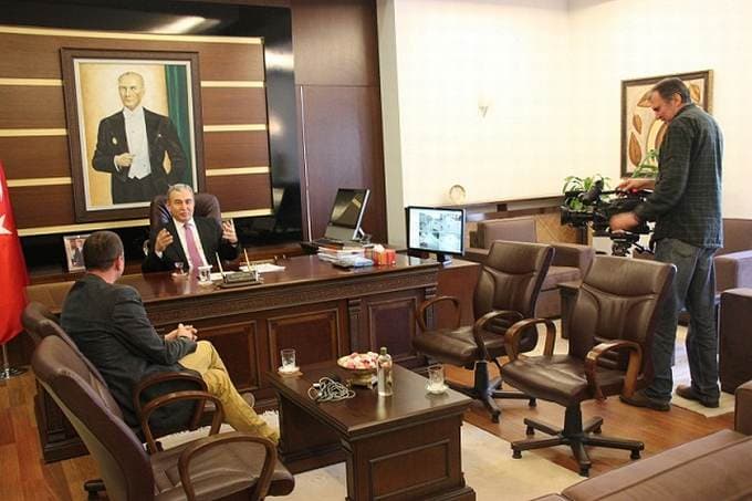 Vali Büyük TRT'ye konuştu