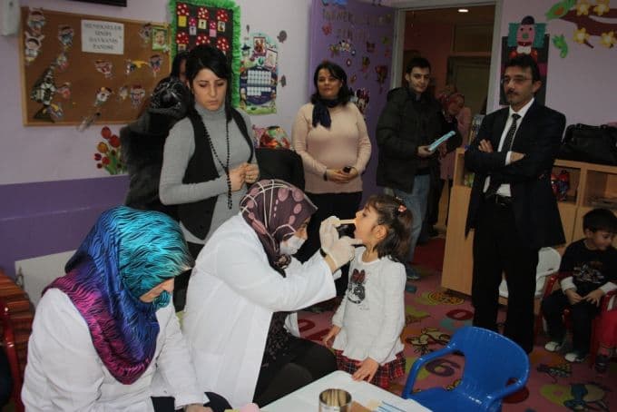 Erenler'de diş tarama günleri devam ediyor