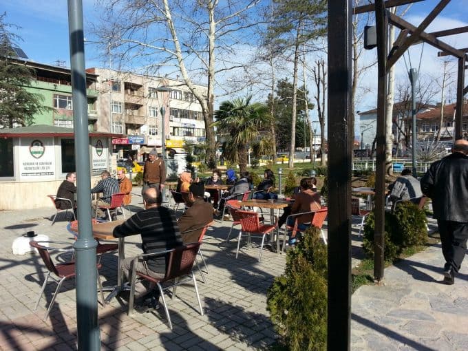 Sakarya'da yazdan kalma günler yaşanıyor