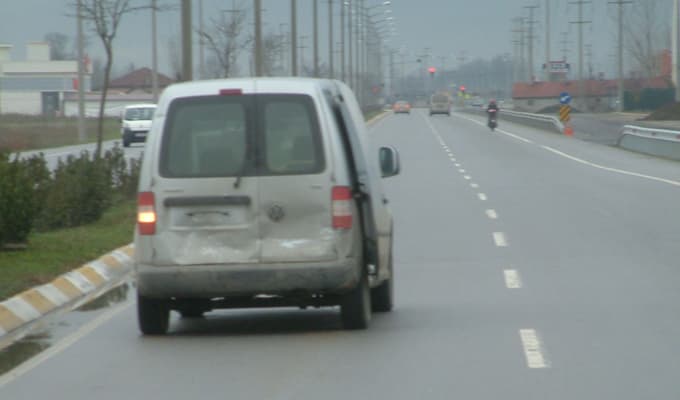 Karaman Yolu'nda trafik kazası