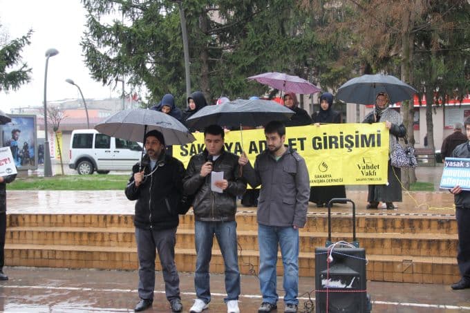 Patriotlara bir kınama da Sakarya Adalet Girişimi'nden