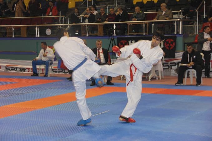 Sakarya'daki Türkiye Karate Şampiyonası tamamlandı