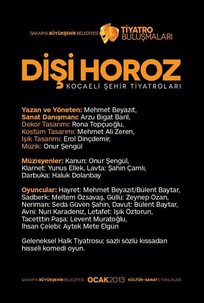 "Dişi Horoz" AKM'de