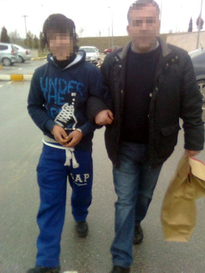 Cezaevinden izin alıp çıktı ama rahat durmadı!