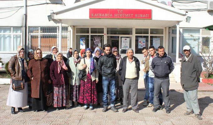 Köylüler Kaymakamlığı bastı