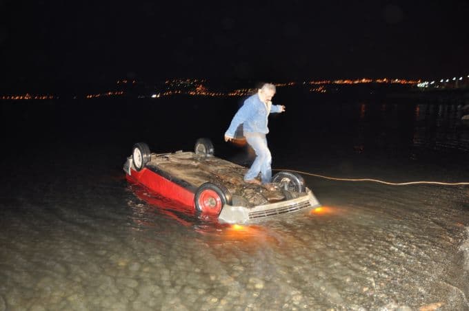 Araç Sapanca Gölü'ne Uçtu
