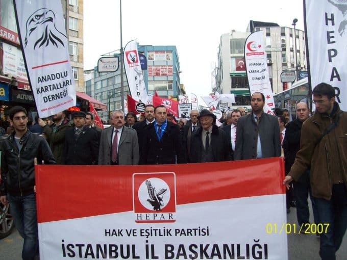 Sakaryalılar da HEPAR'ın İstanbul mitingine katıldı
