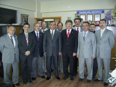 Vali Hüseyin Atak, SMMMO'yu Ziyaret Etti