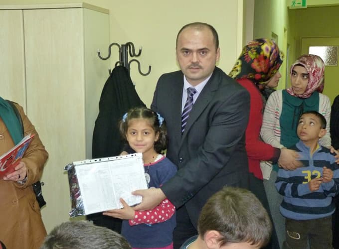 Başarılı çocuklar ödüllendirildi